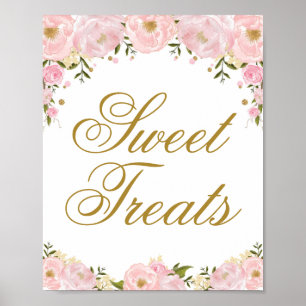 Sweet Treats Floral Wedding Shower Birthday Decor