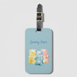Sweet Treats Gummy Bears Luggage Tag