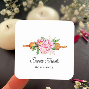 Sweet Treats Home Bakery Square Sticker