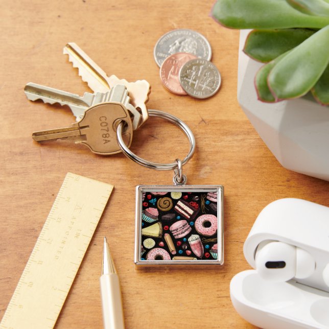 Sweet treats  key ring (Desk)