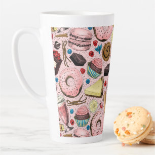 Sweet treats  latte mug