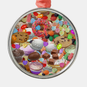 Sweet Treats Metal Ornament