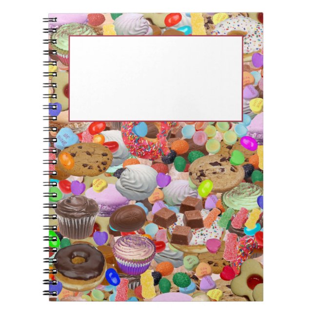 Sweet treats notebook (Front)