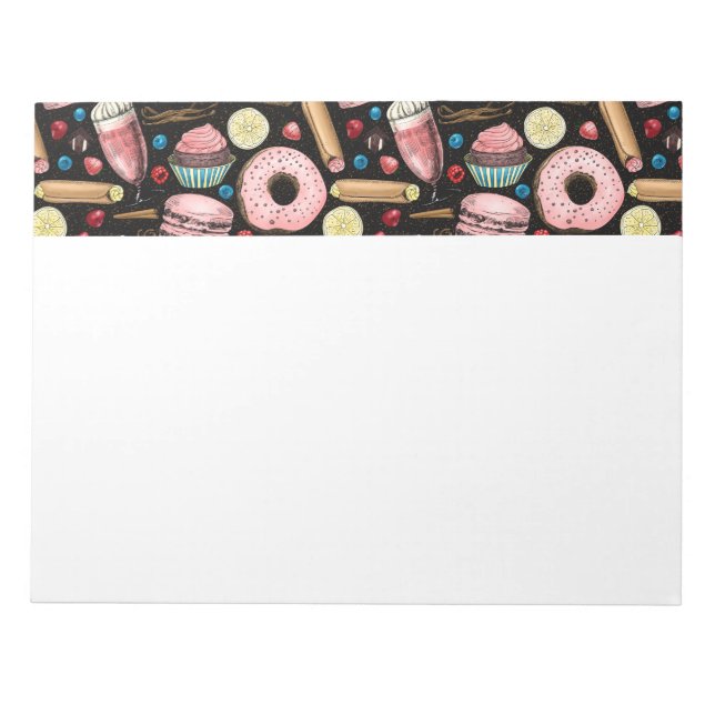 Sweet treats  notepad (Front)