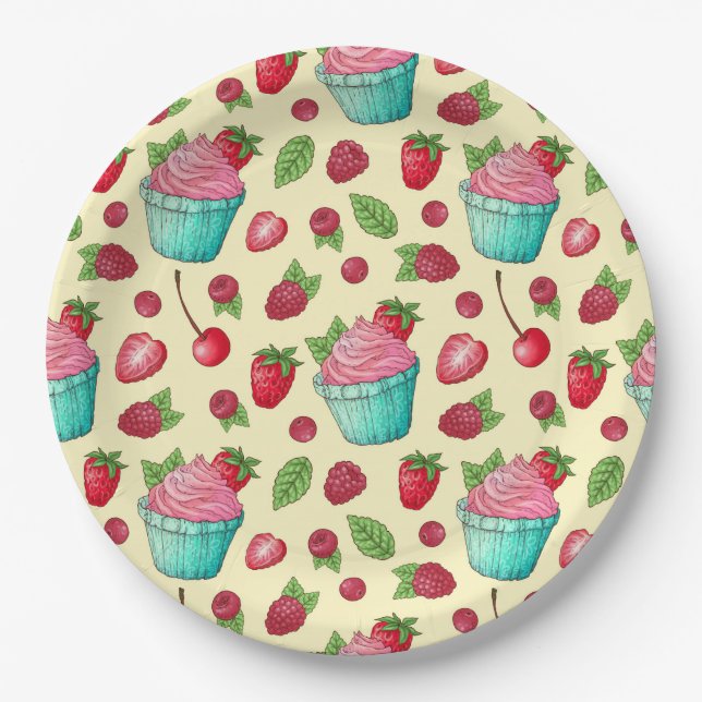 Sweet Treats Paper Plate (Front)