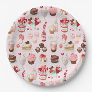 Sweet Treats Paper Plate