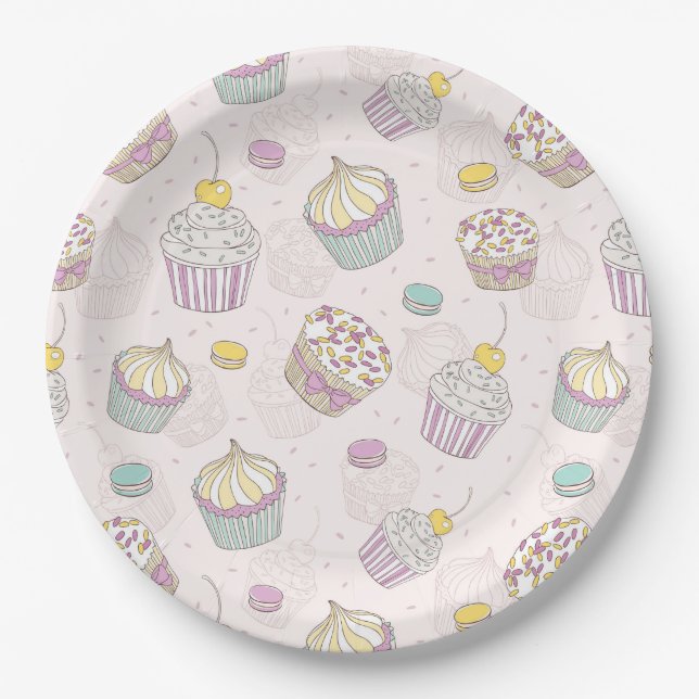 Sweet Treats Paper Plate (Front)