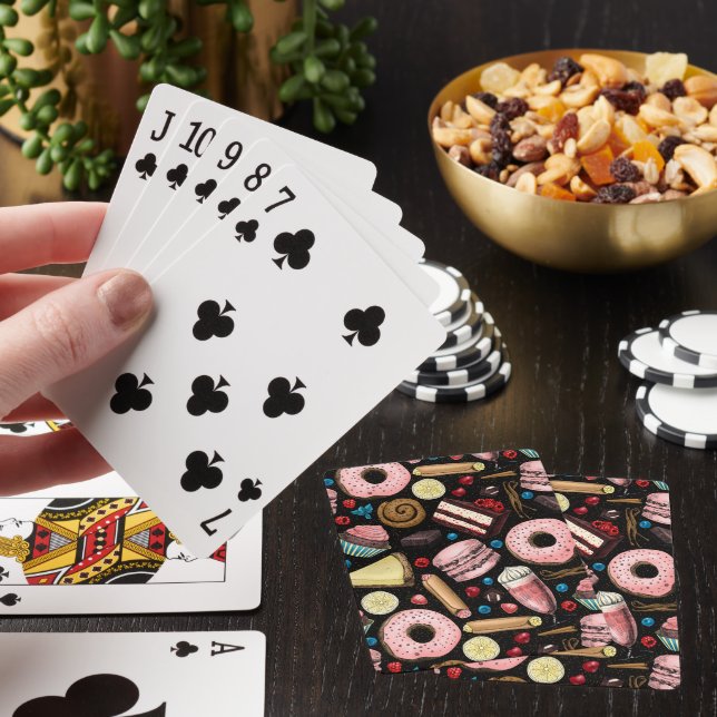 Sweet treats  playing cards (In Situ)