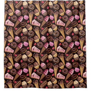 Sweet Treats Shower Curtain