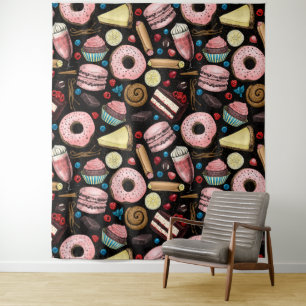 Sweet treats tapestry