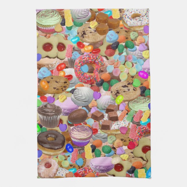 Sweet Treats Tea Towel (Vertical)