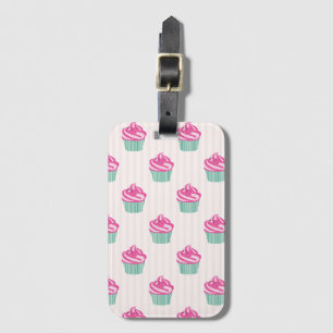 Sweet Trendy Cup Cakes  Luggage Tag