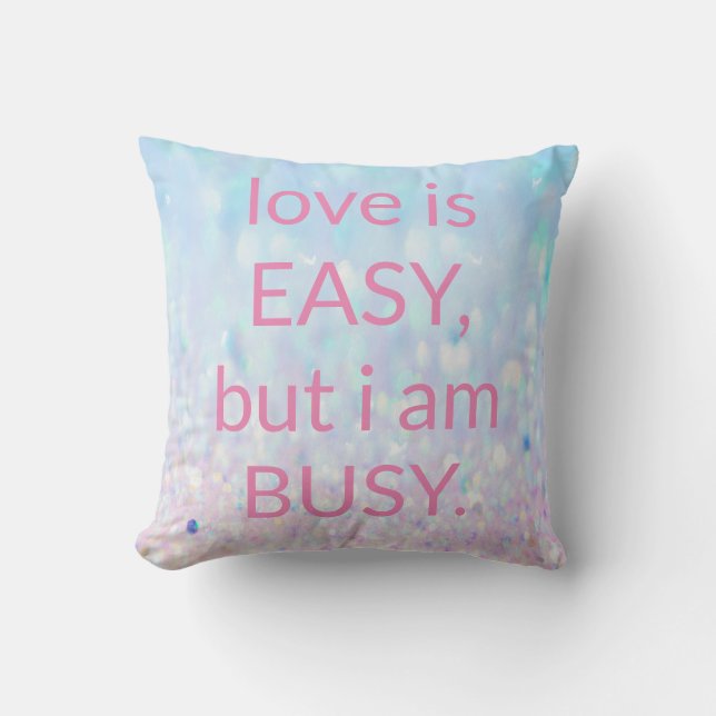 Sweet Trendy glitter Cushion (Front)