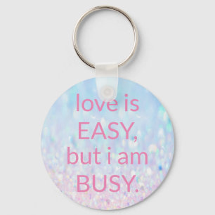 Sweet Trendy glitter Key Ring