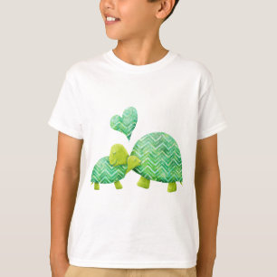 Sweet Turtle Hugs Mum and Baby T-Shirt