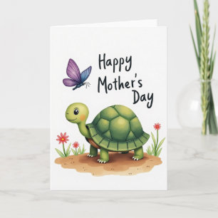 Sweet Turtle Mother Day Card