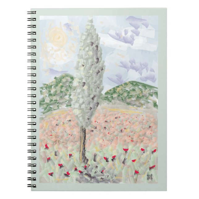 SWEET TUSCANY - Spiral Photo Notebook (Front)