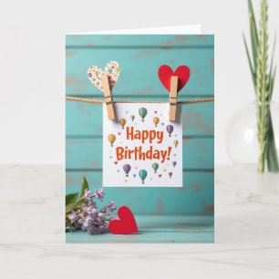 Sweet Twine Birthday Card