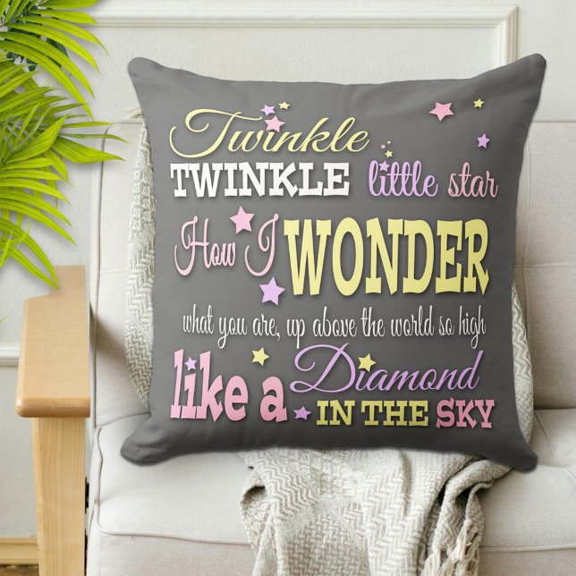 Sweet Twinkle Star Baby Nursery Cushion (Creator Uploaded)