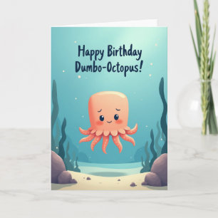 Sweet Underwater Birthday Card