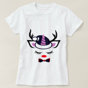 Sweet Unicorn face T-Shirt