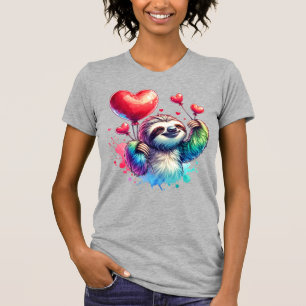 Sweet Valentine Sloth T-Shirt