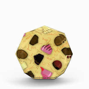 Sweet Valentine - Valentine's Day Candy Pattern Photo Block