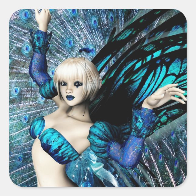 Sweet Vanity Square Sticker (Front)