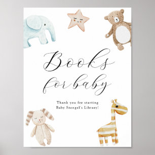 Sweet Vintage Baby Toy Books for Baby Sign