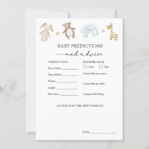 Sweet Vintage Baby Toys Predictions and Advice Invitation