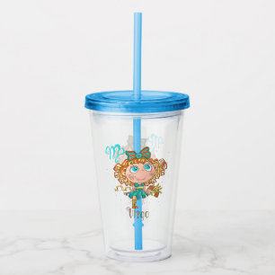 Sweet Virgo Child Acrylic Tumbler