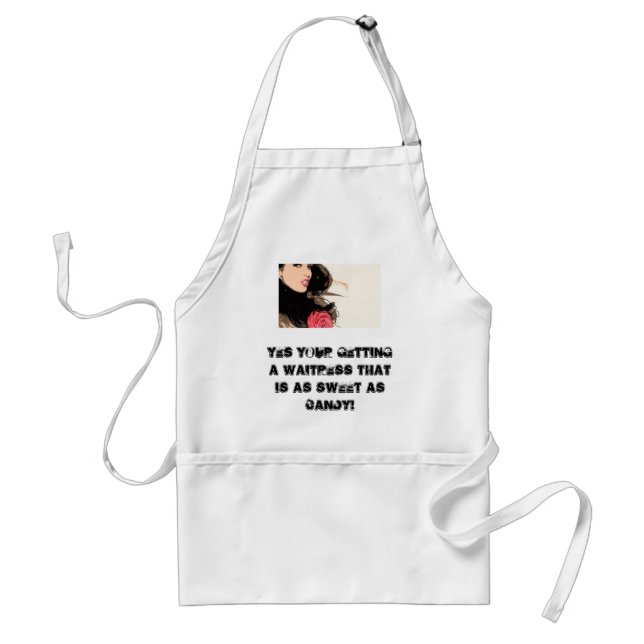 Sweet waitress apron (Front)