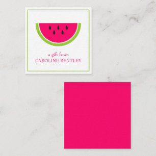 Sweet Watermelon Gift Enclosure Cards