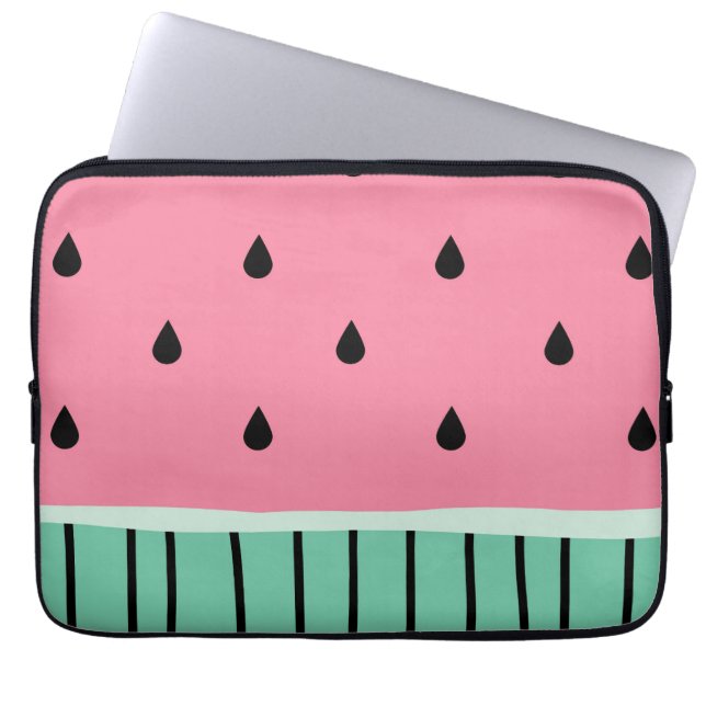 Sweet Watermelon Laptop Sleeve (Front)