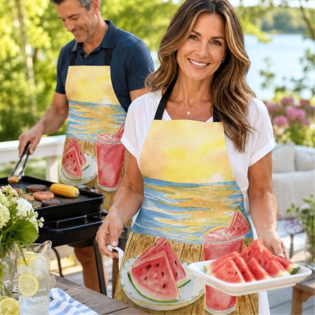 Sweet Watermelon Summertime Apron (Creator Uploaded)