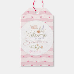 Sweet Welcome Baby Sticker / Label