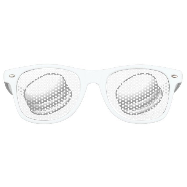 Sweet White Macarons Retro Sunglasses (Front)