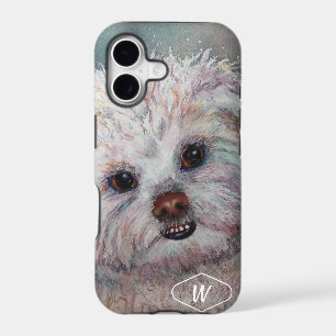 SWEET WHITE MALTESE YORKIE MIX