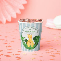 Sweet Wild Giraffe Twins Safari Jungle 1st Bday