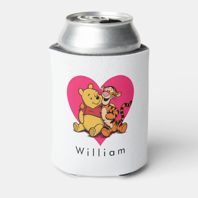 Sweet Winnie the Pooh & Tigger Can Cooler (Can Back)