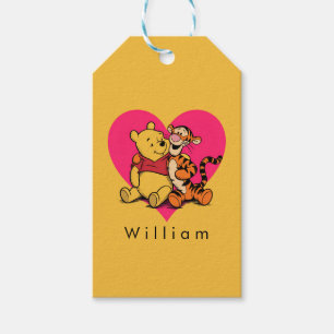 Sweet Winnie the Pooh & Tigger Gift Tags