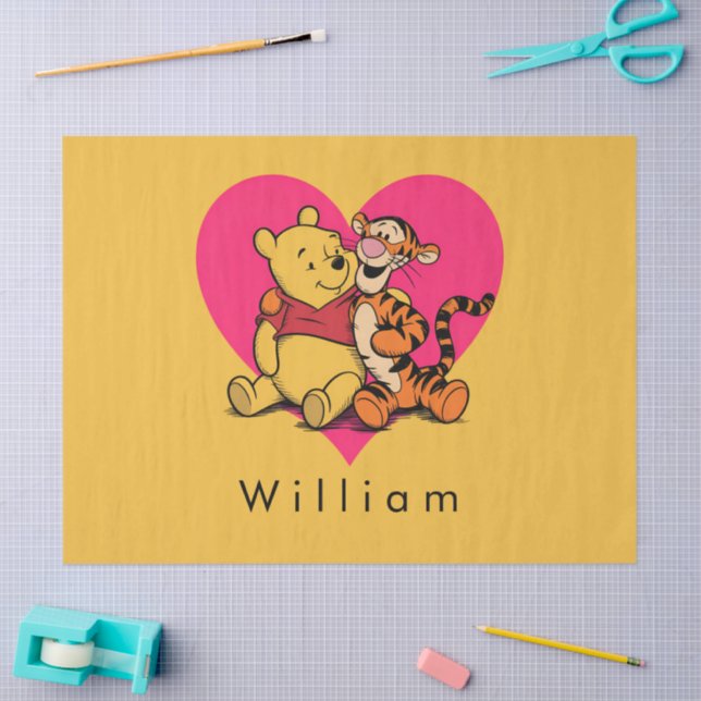 Sweet Winnie the Pooh & Tigger Tissue Paper (Craft)