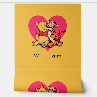 Sweet Winnie the Pooh & Tigger Wallpaper