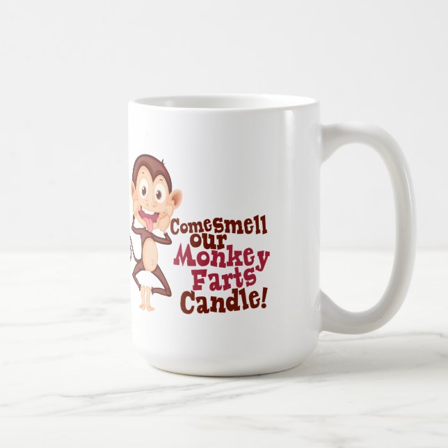 Sweet Witchery Custom | Monkey Farts Coffee Mug (Right)