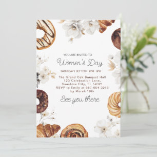 Sweet Women's Day Brunch History Month Invitation