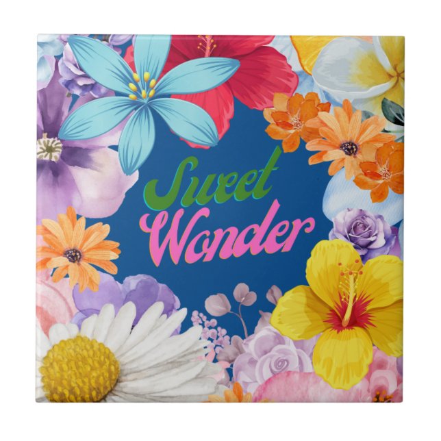 Sweet Wonder Ceramic Tile (Front)