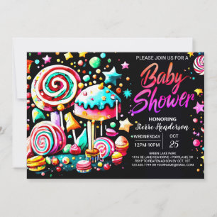 Sweet Wonderland Delight Baby Shower Invitation