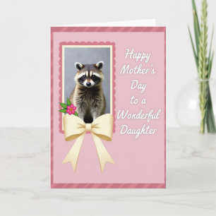 Sweet Woodland Animal Mothers Day Card