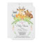 Sweet Woodland Animals Baby Shower Invitation