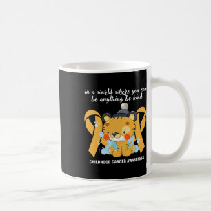 Sweet Yellow Band Month Of Cancer Awareness Be-kin Coffee Mug